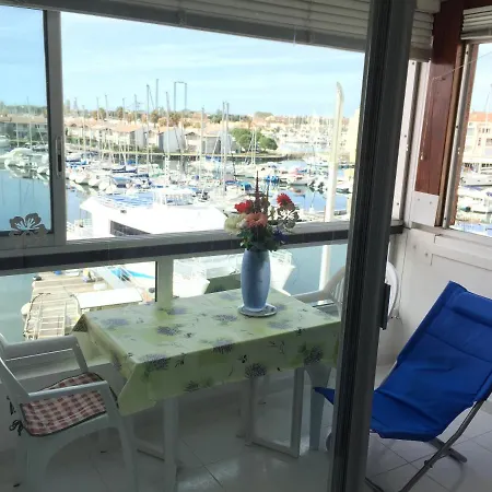 Διαμέρισμα Studio In Cap D'agde With Wonderful Sea View And Furnished Balcony 400 M From The Beach *